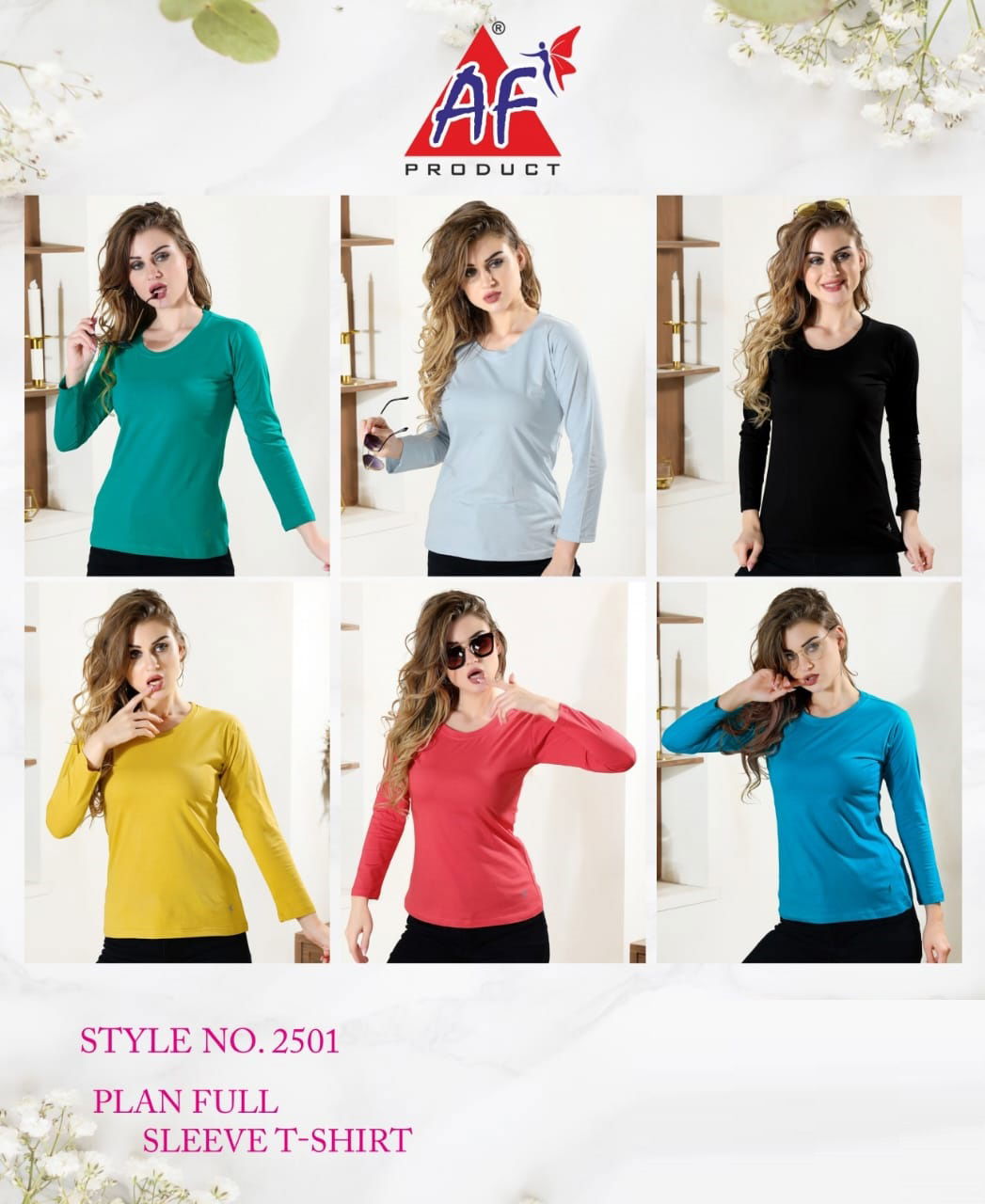 AF Product Hosiery Cotton Ladies Top Catalog